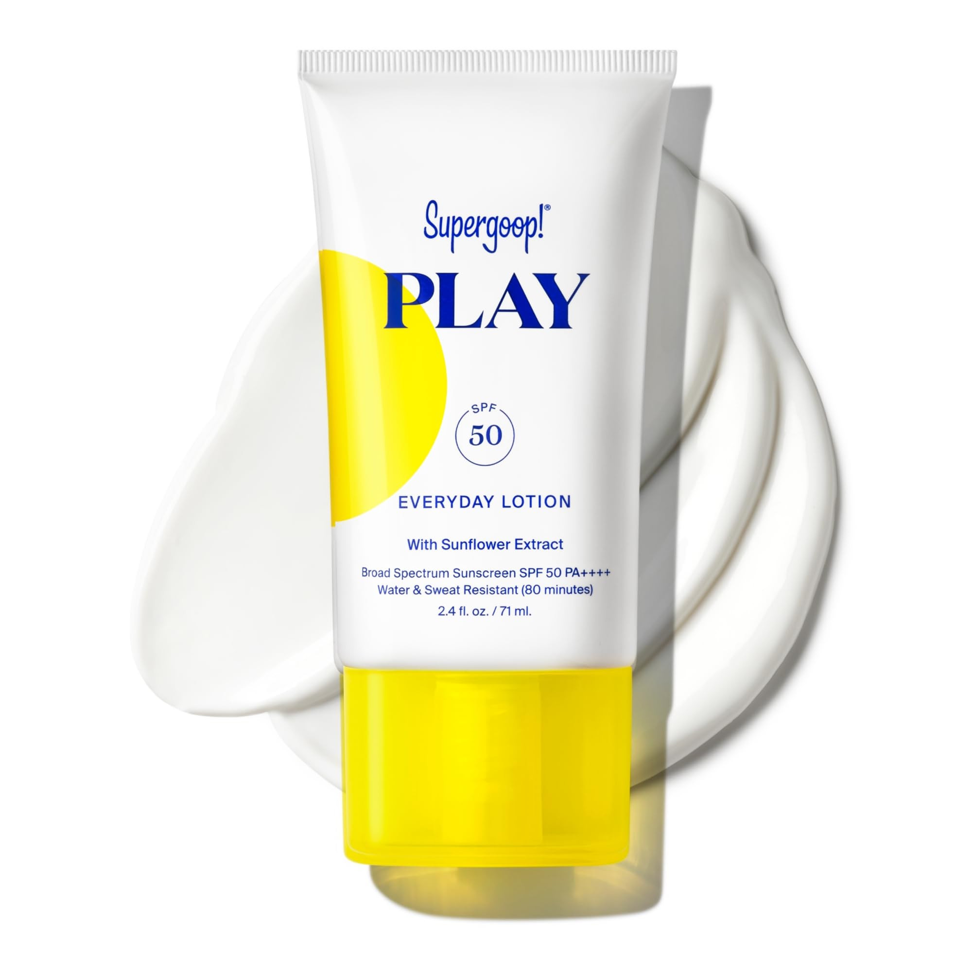 Supergoop! PLAY Everyday Lotion SPF 50 - Broad Spectrum Body & Face Sunscreen for Sensitive Skin ... | Amazon (US)