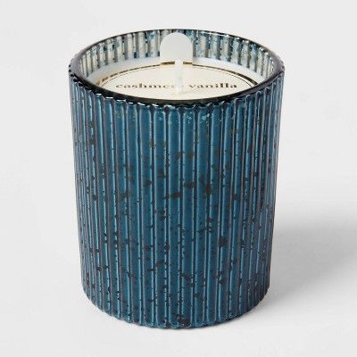 Mercury Jar Cashmere Vanilla Candle Blue - Threshold™ | Target