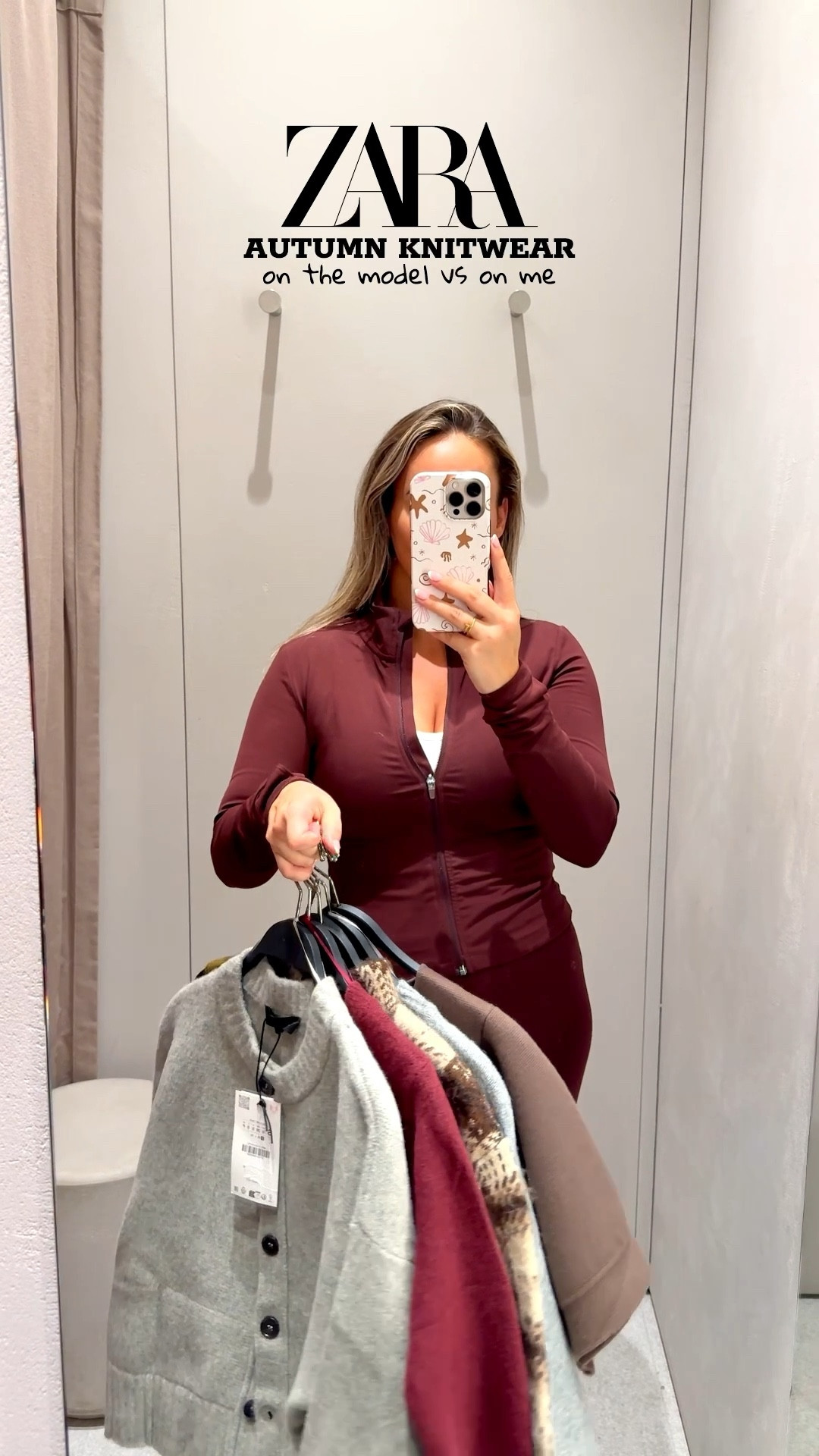 ZARA ON THE MODEL VS ON ME - AUTUMN KNITWEAR👖 

I’m a UK size 10, 5ft4 and I’m wearing the following sizes;
Grey cardigan - small
Cream jumper - medium 
Brown tie knit - small
Burgundy Cardigan - small
Check knit - medium
Grey knit - medium
Green knit vest - small 

Jeans also Zara and linked below; I’m wearing a size 10!

I’ve also linked my outfit at the start;
Jacket size medium 
Leggings size small
Top size 12

Autumn knitwear, knitwear, cardigan, autumn outfits, denim, straight leg jeans, Zara try on haul, Zara outfits, Zara haul, Zara jeans

#LTKstyletip #LTKuk #LTKautumn