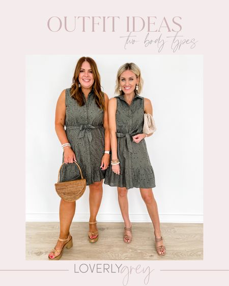 This eyelet dress is a great summer workwear option! I am wearing an XS and Nichelle is in an XL! Use code: LOVERLY10 to get an extra 10% off - dresses are already 40% off too 👏

Loverly Grey, summer dress, workwear dress

#LTKFind #LTKsalealert #LTKworkwear