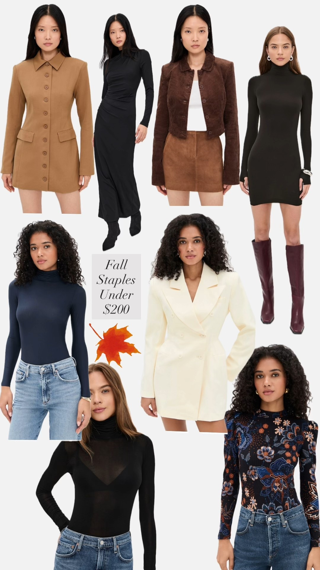 Falls staples under $200 — daily edit cover from Found by Em