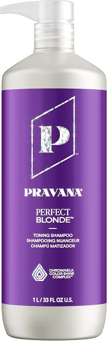 Pravana The Perfect Blonde Purple Toning Shampoo | Neutralizes Brassy, Yellow Tones | For Color T... | Amazon (US)