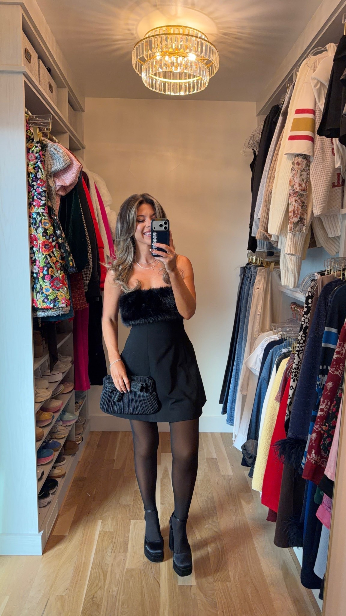 Oeak fleece lined tights perfect for any winter event.
Wear with dresses and skirts to keep warm all night!

Vici code: emerson30
Electric picks code: emerson20

Wearing my usual smalls in tights xs in dress 

Tights
Stockings
Fleece lined
Warm
Cozy
Winter event
Holiday party
Date night

#LTKCyberWeek #LTKHoliday #LTKSeasonal