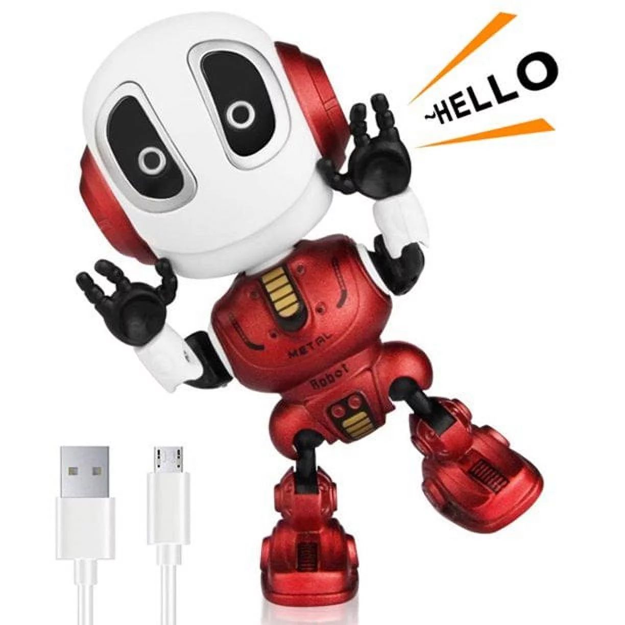 Allaugh Talking Robot Boys Toy Interactive Robot Toys for Kids 2-6 Years Old with Portable Metal ... | Walmart (US)