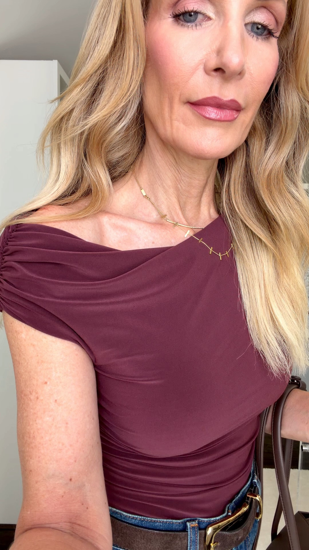 Sale Alert ✨ This fabulous off-the-shoulder top from Aritzia is on major sale, making it under $50 — perfect for date night or a girls' night out! It comes in tons of colors and runs true to size. I'm wearing an XS on top and a size 24 regular in the denim. Linked on my LTK!

#LTKootd #LTKgrwm #LTKOver40