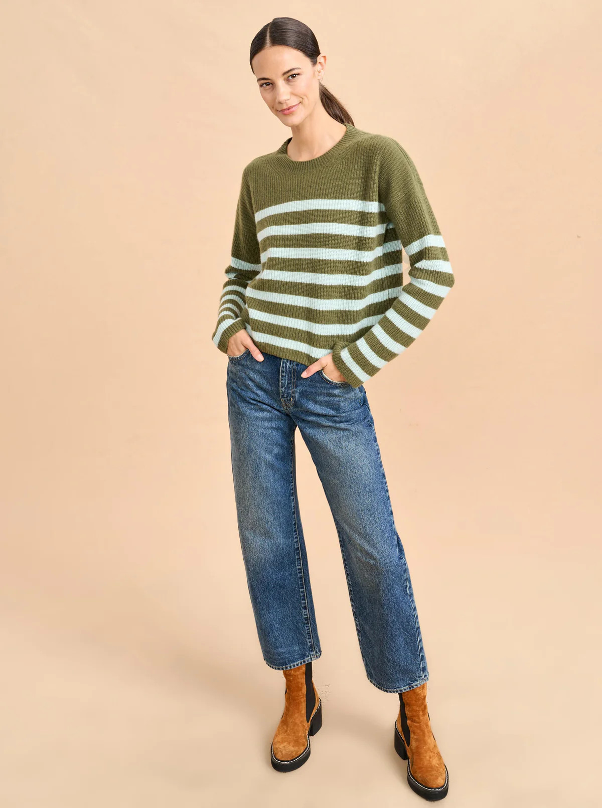 Mini Striped Toujours Sweater | La Ligne NYC | La Ligne