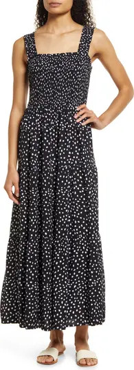 beachlunchlounge Elisa Smocked Maxi Dress | Nordstrom | Nordstrom