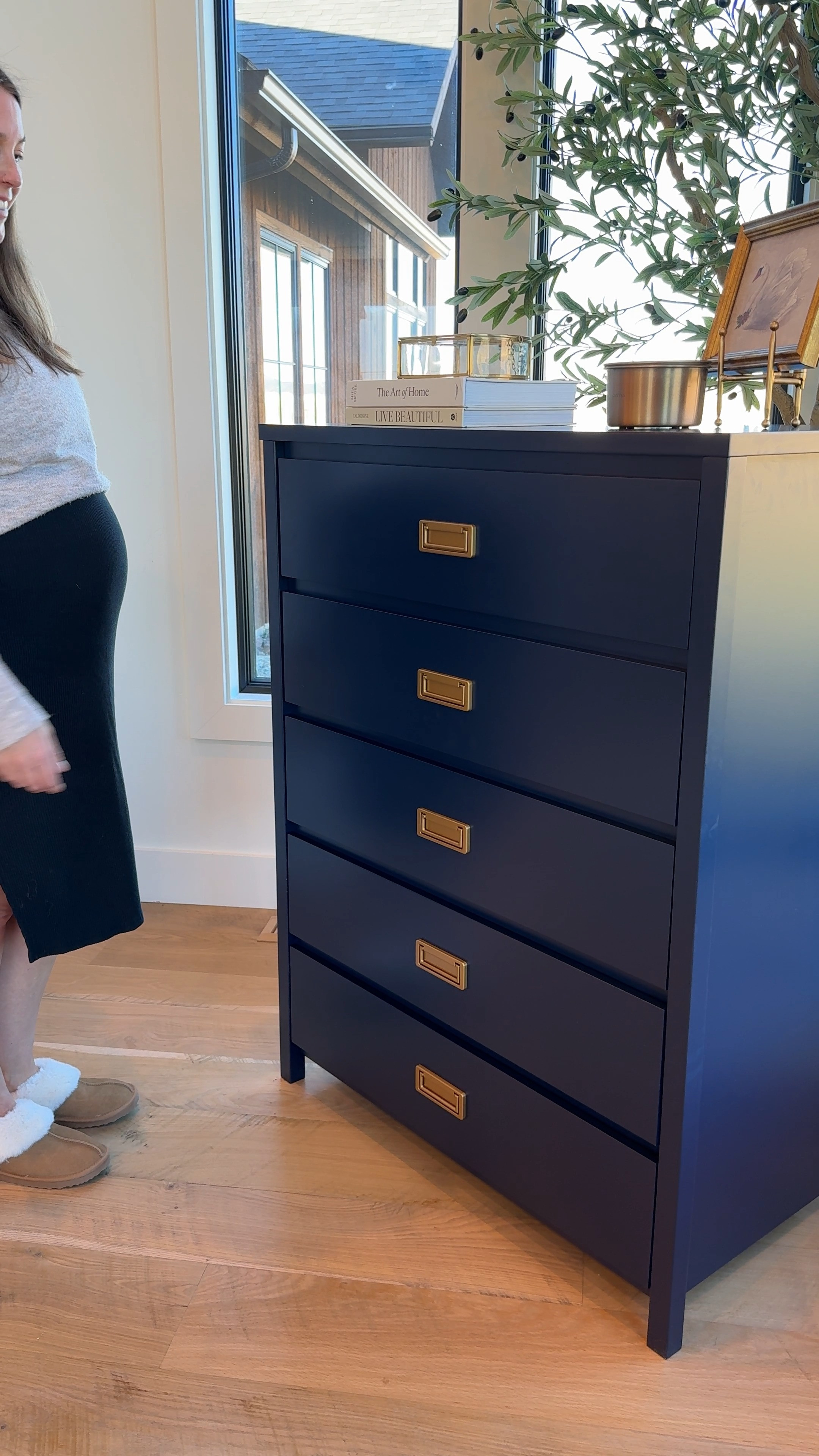 I have loved this dresser that we put in my kiddo's room! It is SUPER affordable for a dresser, and shockingly heavy. My favorite feature is that it doesn't allow more than one drawer to be open at a time -- so while we have it tied to the wall, this is an extra safety measure to make sure that it never tips for kids. It comes in a few different cute colors, and is the perfect fit for a young kids room or a fun guest room.

Dresser, kids room, furniture, clothing storage, clothing organization, chest of drawers 

 #LTKHome