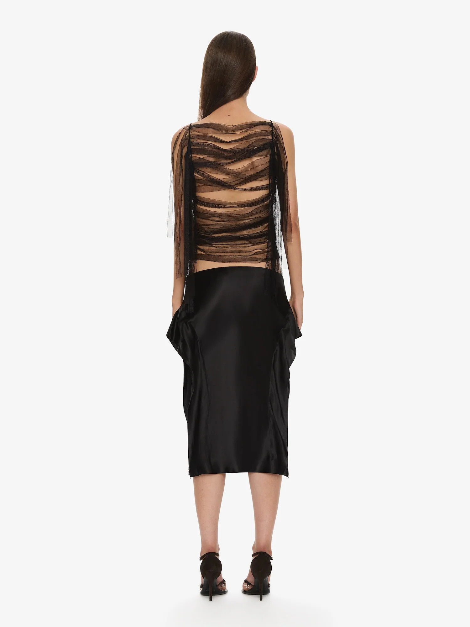 Christopher Esber | Lattice Lace Silk Top | Christopher Esber (Global)