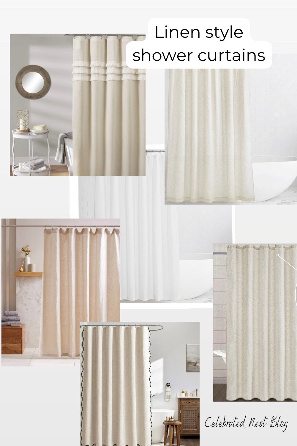 A timeless addition to modern organic interiors, this sophisticated linen shower curtain features neutral tones and refined texture that bring understated elegance to any bathroom. Its clean lines and natural weave create a serene, contemporary feel that never goes out of style. #showercurtain #modernorganicstyle #linenshowercurtain #spabathroom #neutralshowercurtain 

#LTKFindsUnder50 #LTKHome #LTKStyleTip