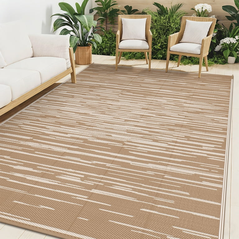 Ileading Outdoor Rugs 8'x10' for Patios Clearance Waterproof Patio Rugs Reversible Mats Plastic S... | Walmart (US)