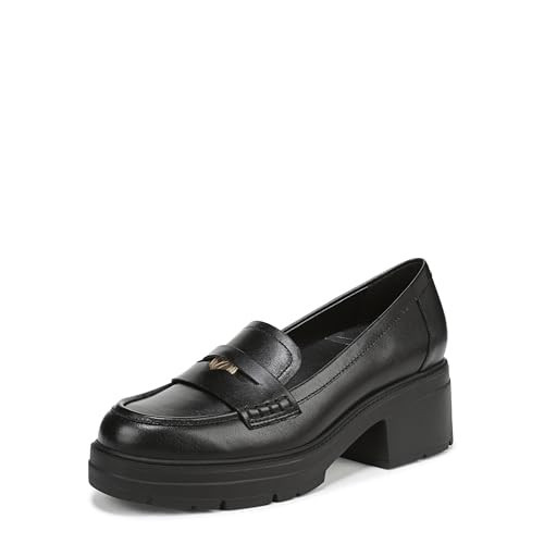 Naturalizer Women's Lumos Loafer Black Leather 8.5 W | Amazon (US)