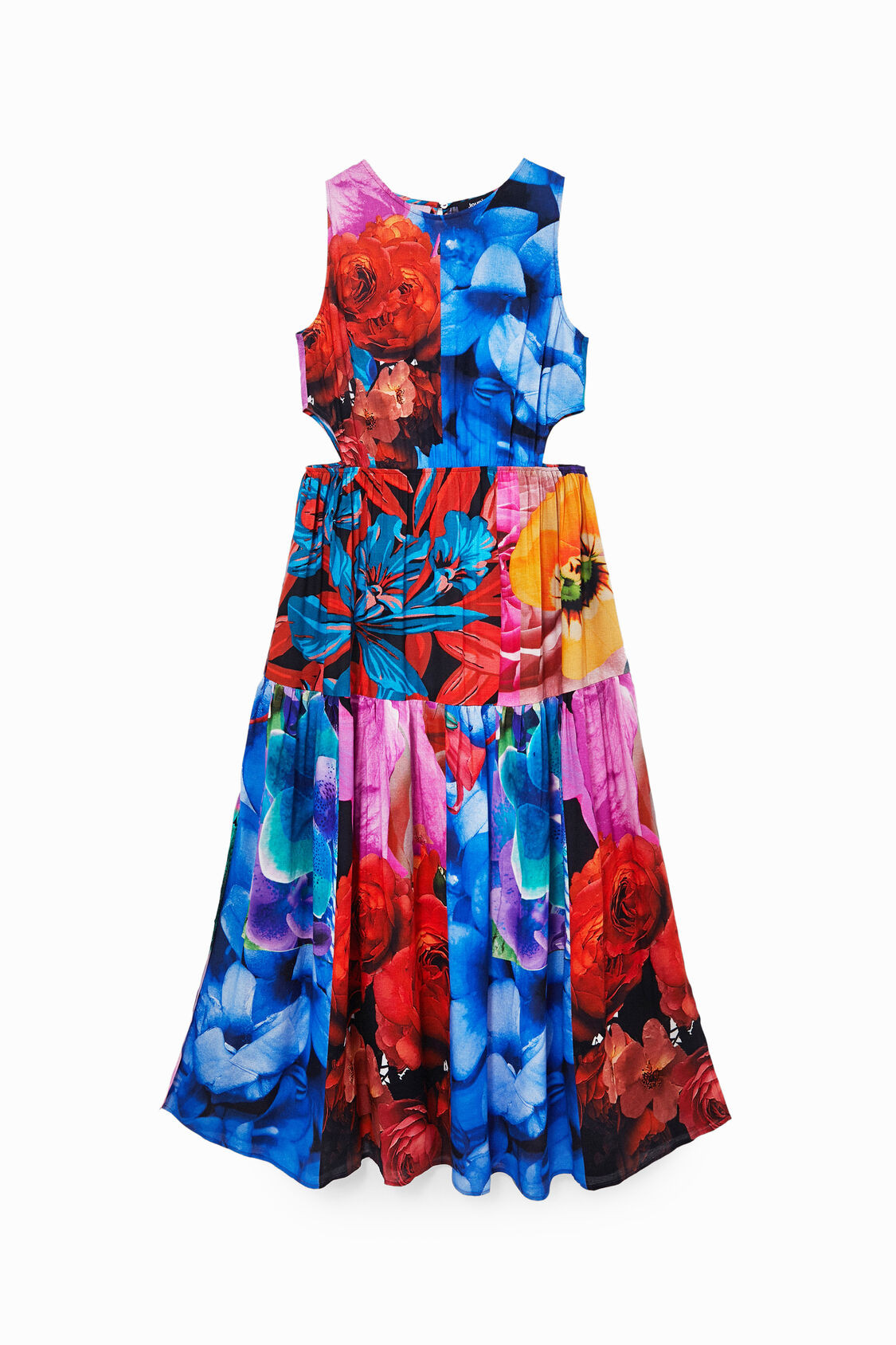 Floral cut-out dress | Desigual (UK)