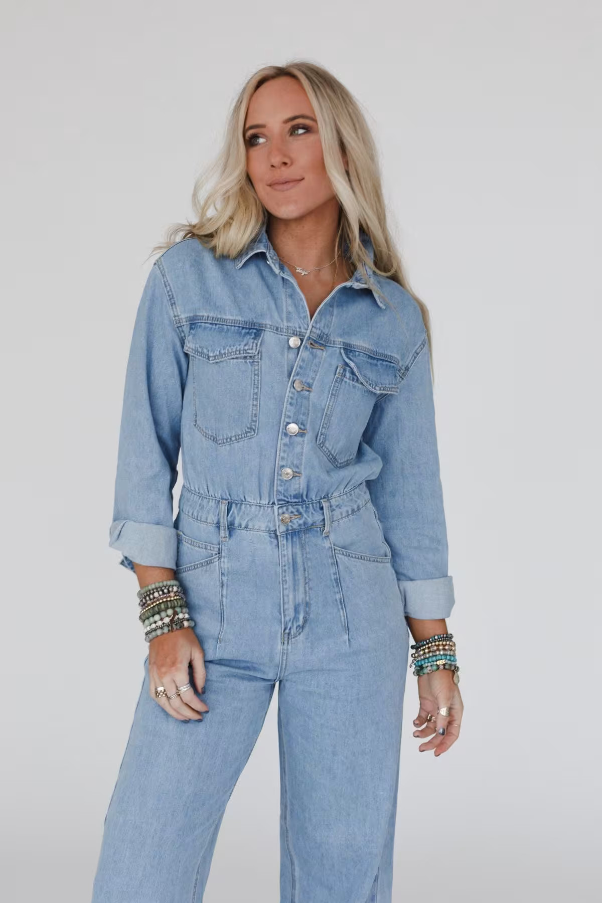 Little Extra Denim Jumpsuit — Three Bird Nest | Three Bird Nest