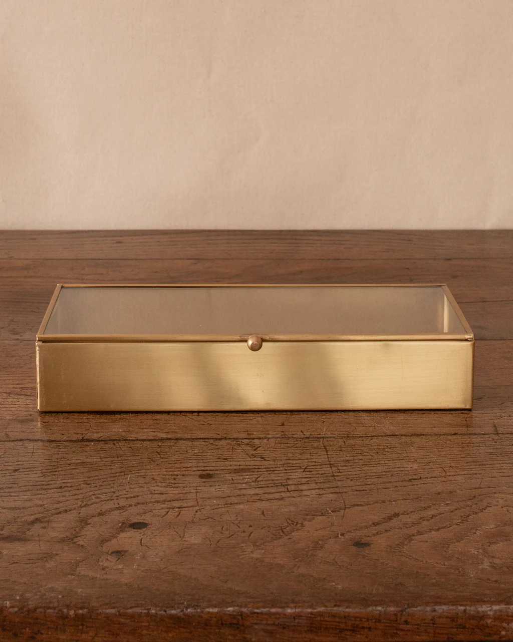 Anju Brass Display Box | The Vintage Rug Shop