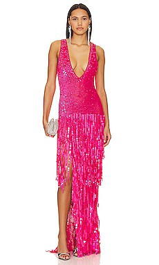 retrofete Libra Dress in Hyper Pink from Revolve.com | Revolve Clothing (Global)