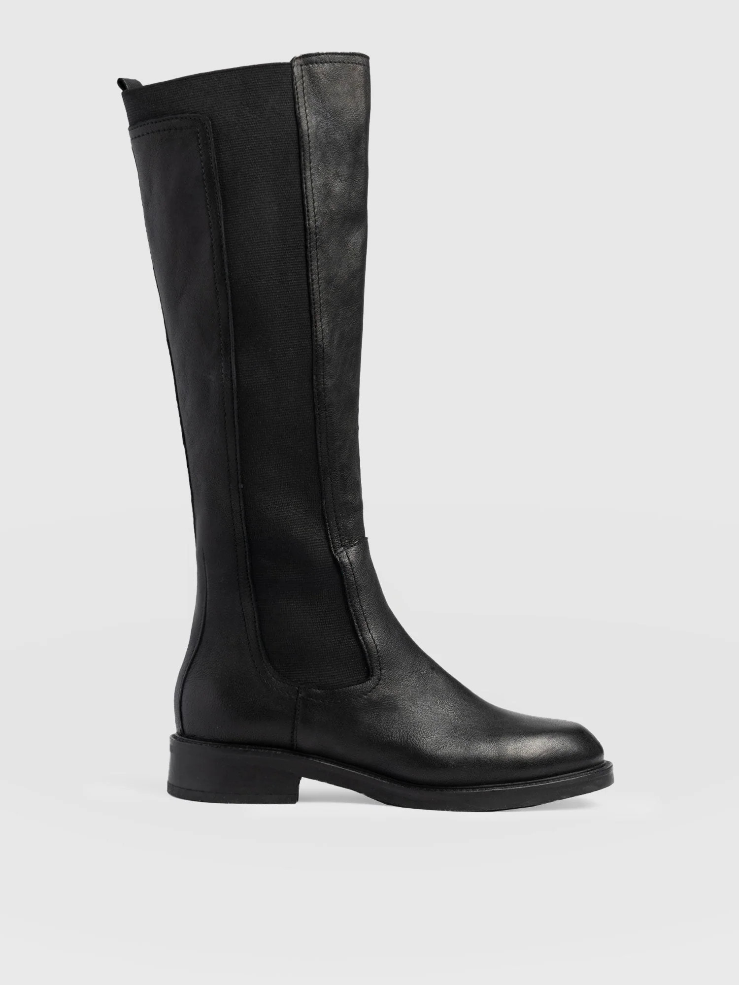 Evelyn Knee High Boot - Black | Saint + Sofia