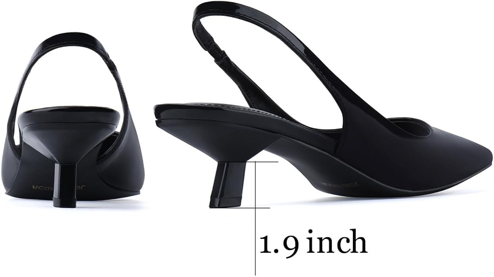 JENN ARDOR Slingback Heels for Women Low Heels Dress Shoes Kitten Pumps Dressy Heeled Sandals Wid... | Amazon (US)