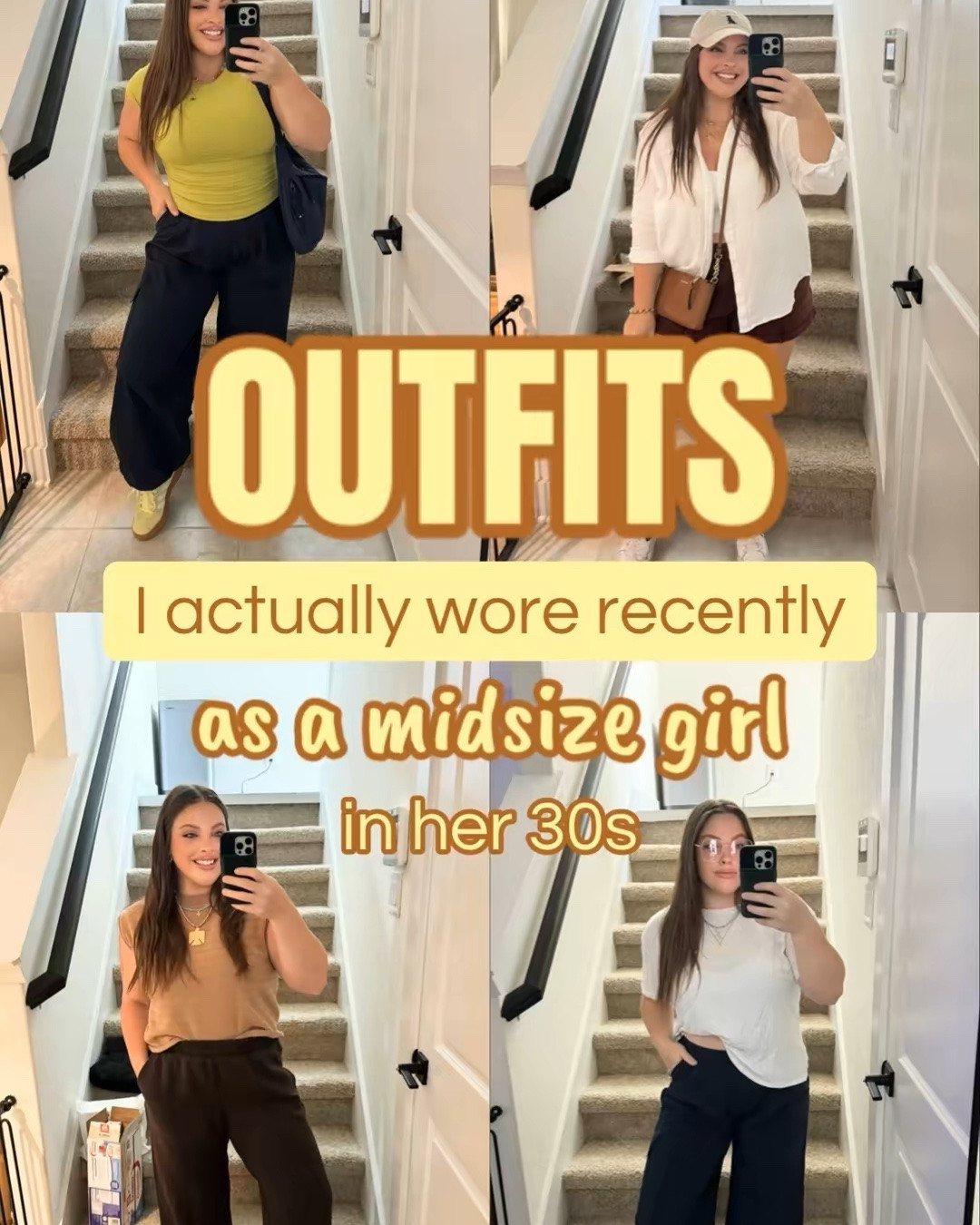 What I actually wore recently and where I wore it as a midsize girl who loves to be comfortable and put together 💚✨

#LTKActive #LTKMidsize #LTKPetite