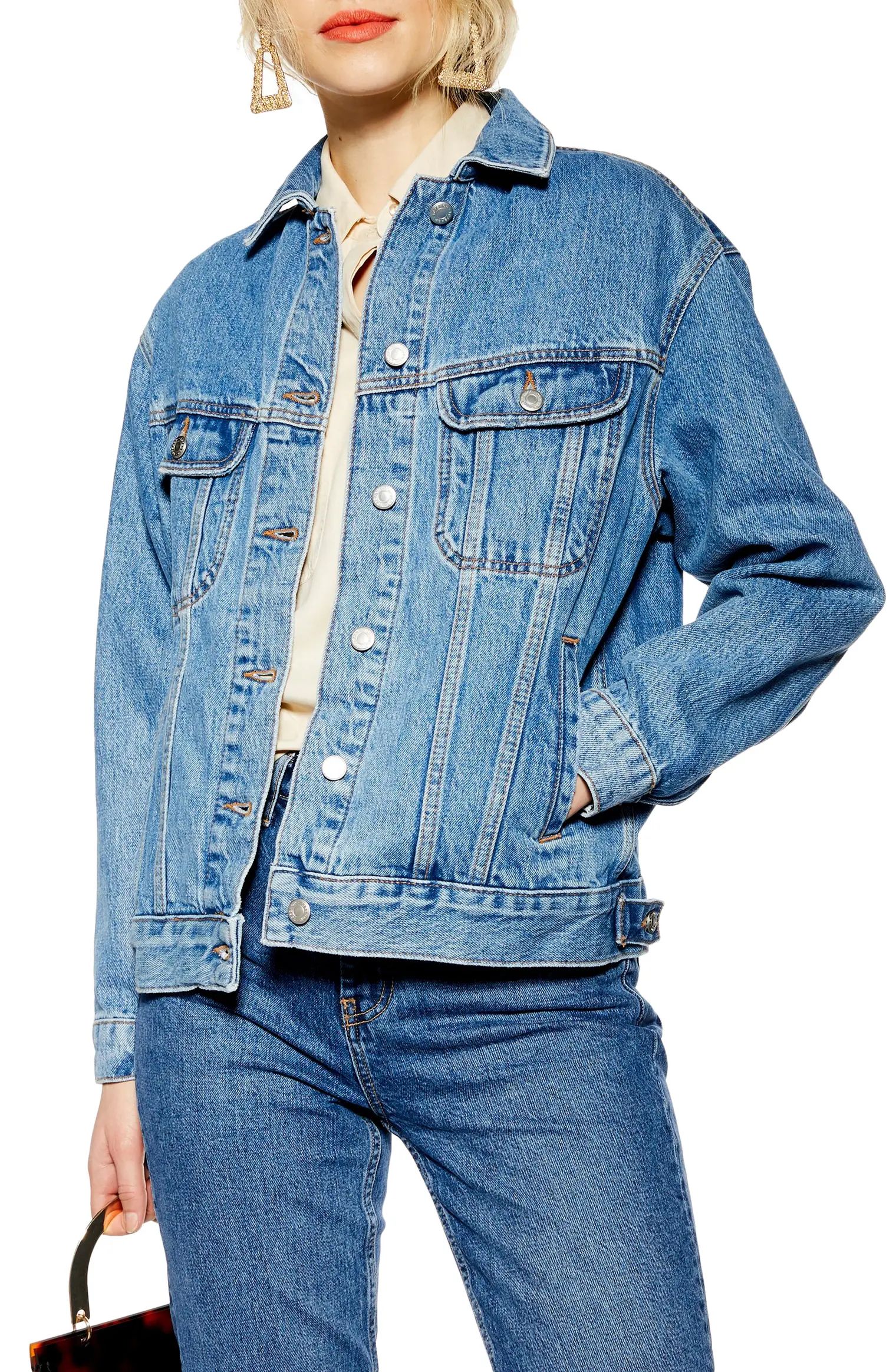 Oversized Denim Jacket | Nordstrom