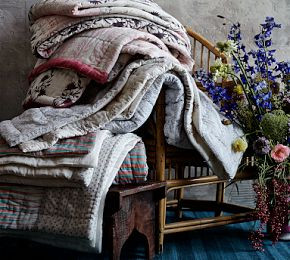 Cotton Printed Quilt | GreenRow