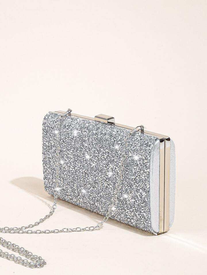 Glamorous, Elegant, Exquisite, Quiet Luxury Sequin, Stylish, Luxury, Shiny Women Sparkling Clutch... | SHEIN