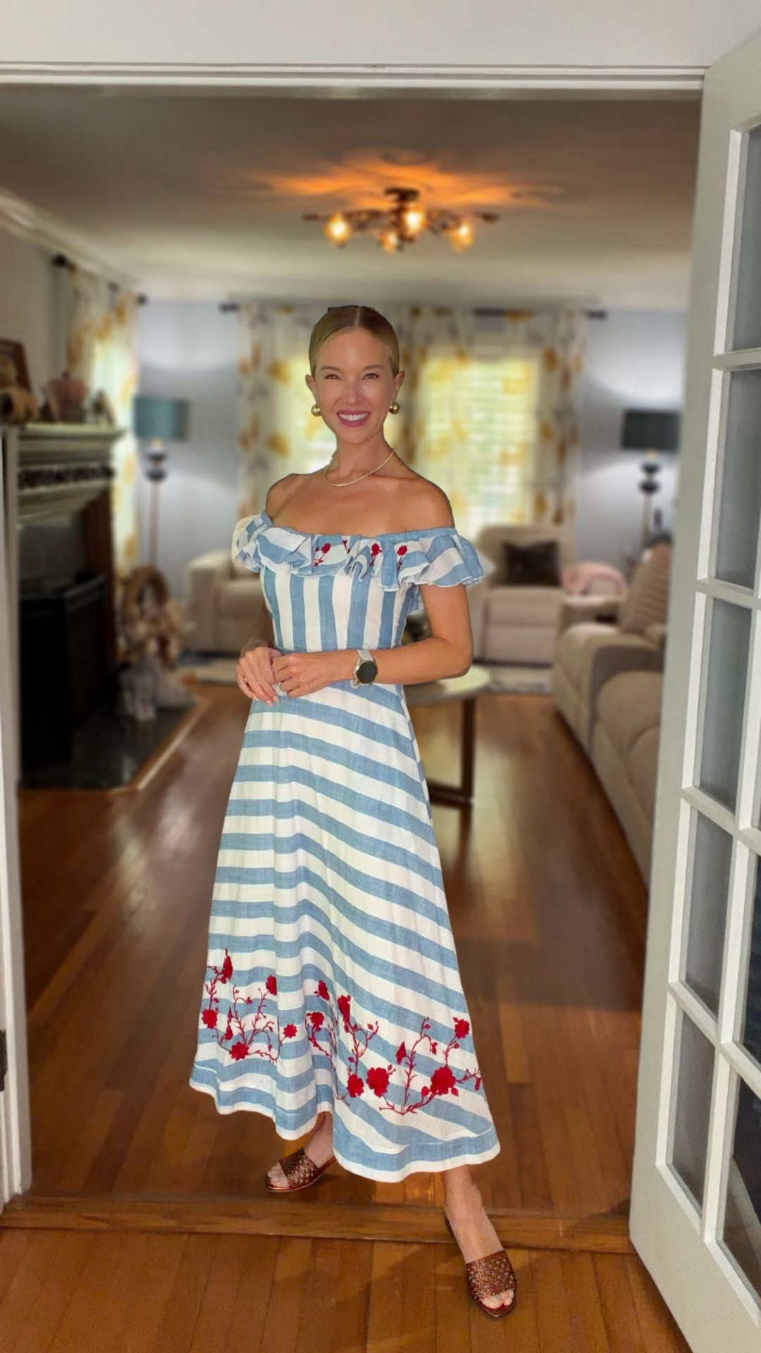 Fashion Friday favorite 💙 This FANM MON dress is pure magic. @Fanm Mon

#LTKootd #LTKgrwm #LTKOver40