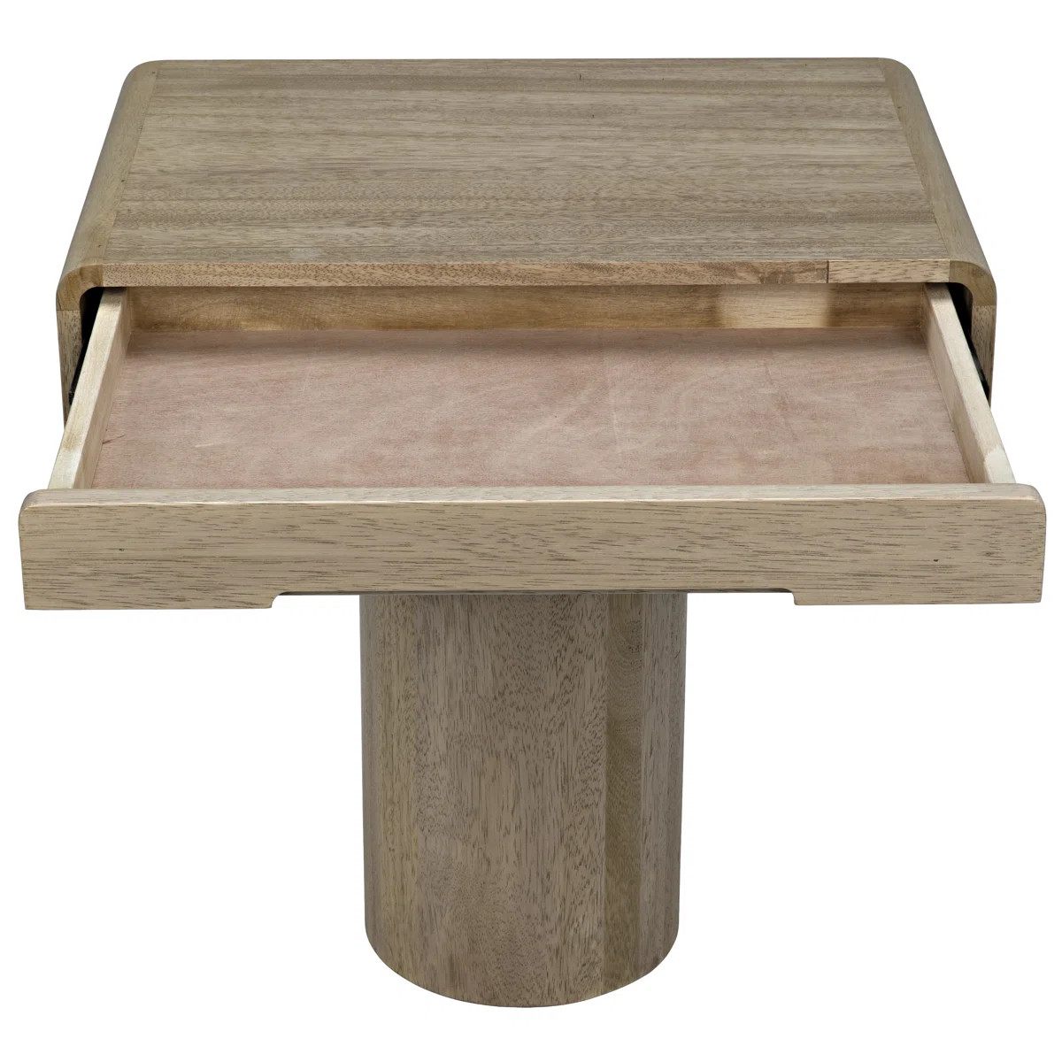 Langford Solid Wood End Table with Storage | Wayfair North America