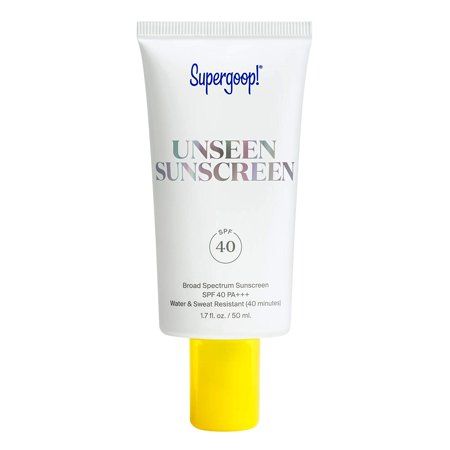Supergoop! Unseen Sunscreen SPF 40, 1.7 oz - Oil-Free, Weightless & Invisible Reef-Safe, Broad Spect | Walmart (US)