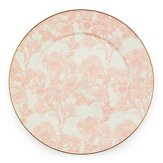 Rosy English Garden Enamel Serving Platter | MacKenzie-Childs