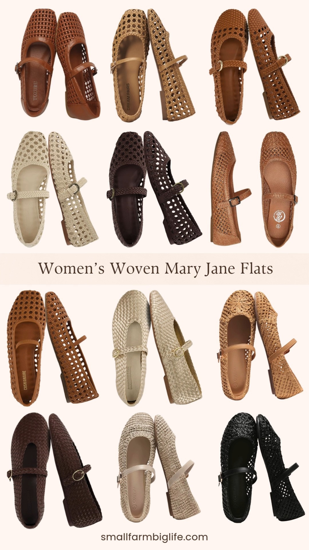 Woven Mary Janes are having a moment and I’m here for it 🤎✨

From classic black and tan to rich brown, beige, and even gold, these woven Mary Jane flats from Amazon are the perfect mix of feminine and effortless. Easy to style with denim, dresses, or tailored pants! They add texture and polish to any outfit while staying comfortable all day 👡✨ 

 #LTKgrwm #LTKootd #LTKOver40
