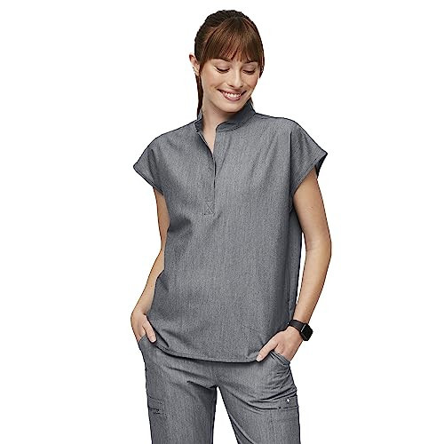 FIGS Rafaela Oversized Scrub Top for Women — Graphite, L | Amazon (US)