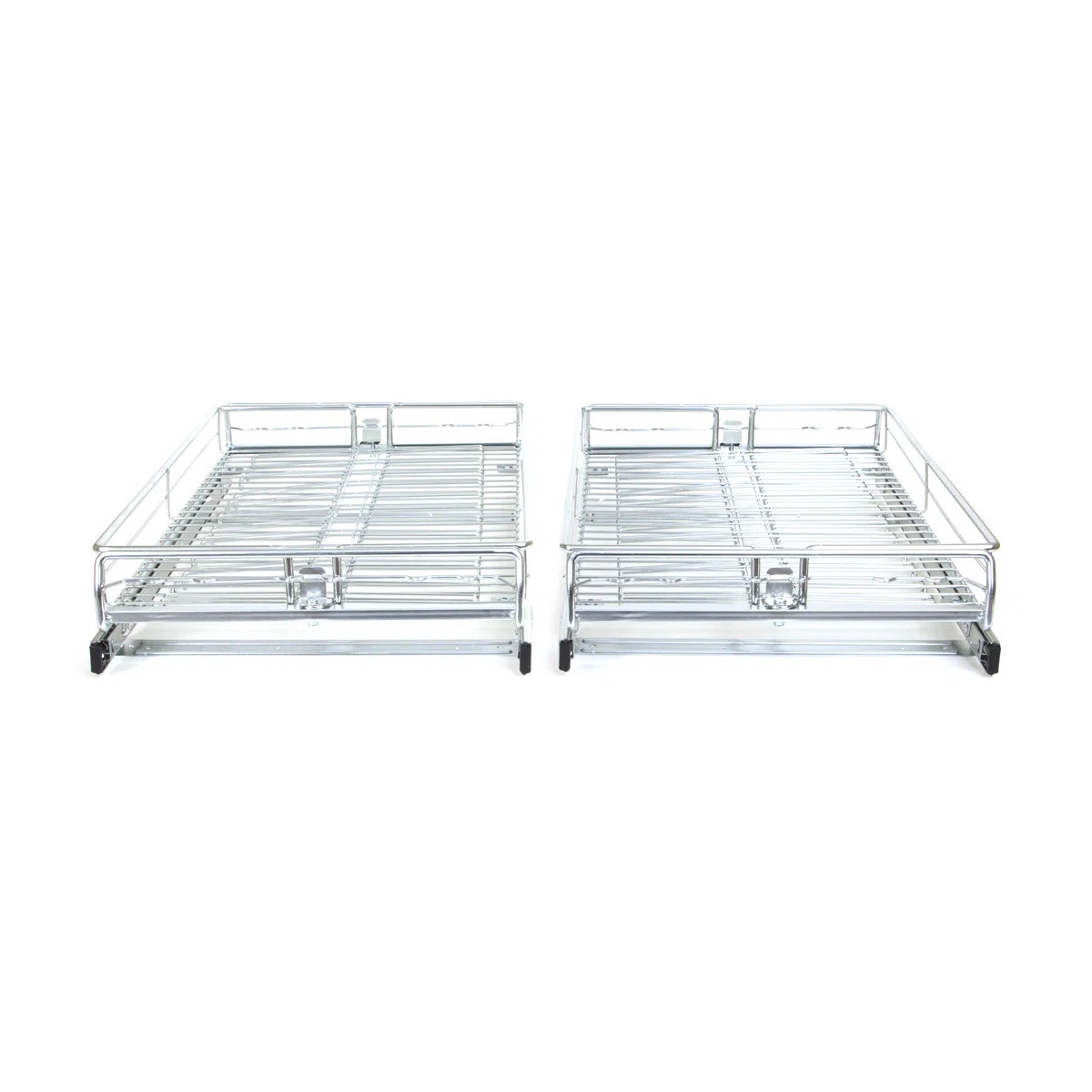Rebrilliant 2-Pack-Sliding Pullout Cabinet Drawer Adjustable 13" to 21" wide & Reviews | Wayfair | Wayfair North America