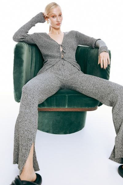 Rib-knit Pants | H&M (US + CA)