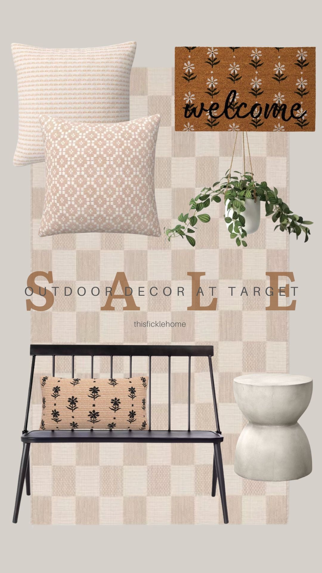 Spring front porch refresh — with on sale decor!

Outdoor pillows. Black bench. Welcome mat. Faux stone accent table.

#LTKSaleAlert #LTKSpringSale #LTKHome