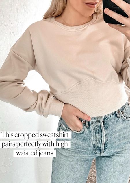 Sweatshirt 
Cropped sweatshirt 
Amazon finds 
Amazon find
Amazon Fashion 


#LTKSeasonal #LTKfindsunder50