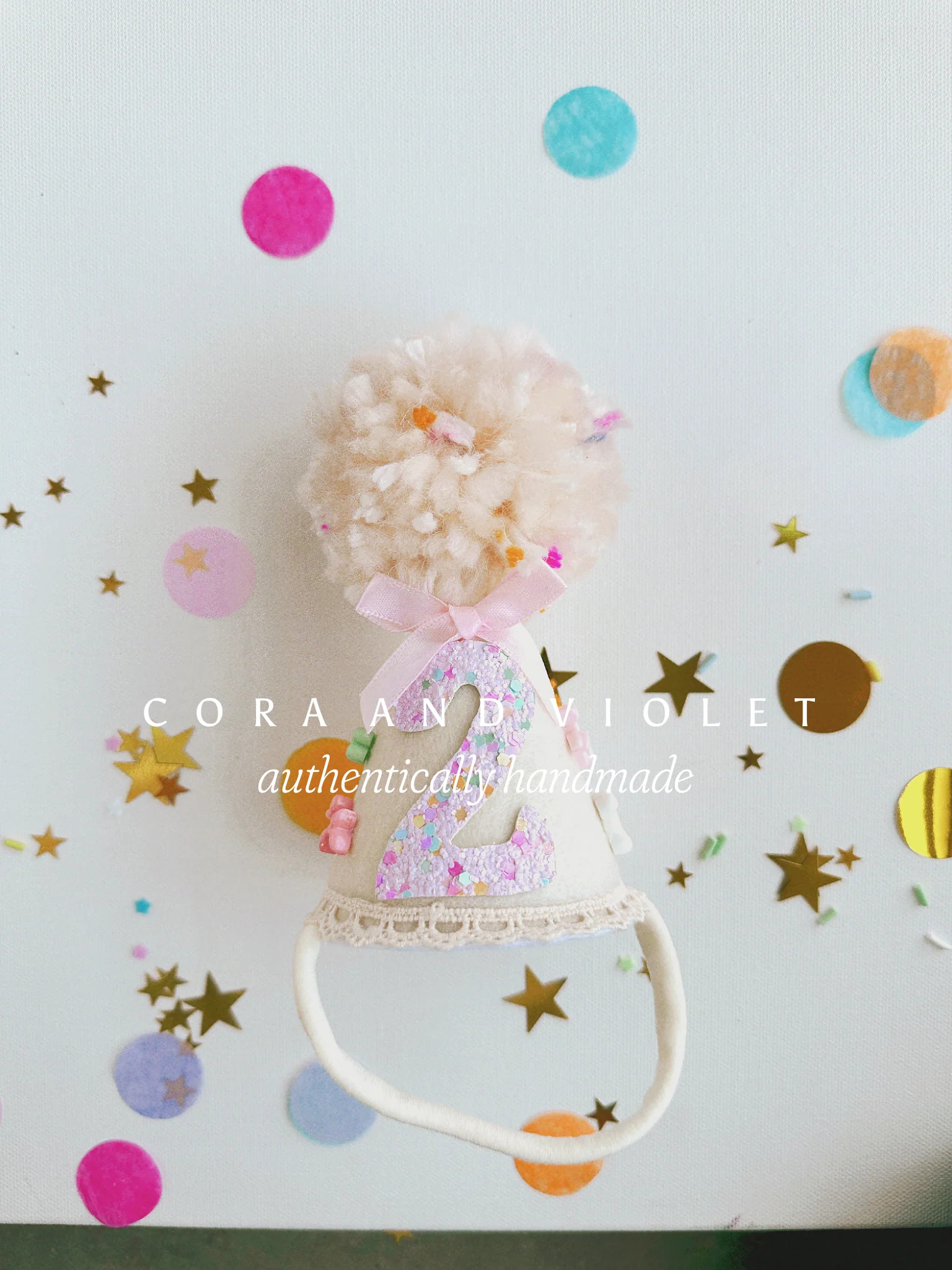 Cora and Violet The Pawty Heirloom Party Hat - Shop | Shop.com