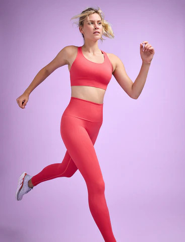 ThirdLove Flex Seamless Compression Legging - pomegranate / XL | ThirdLove