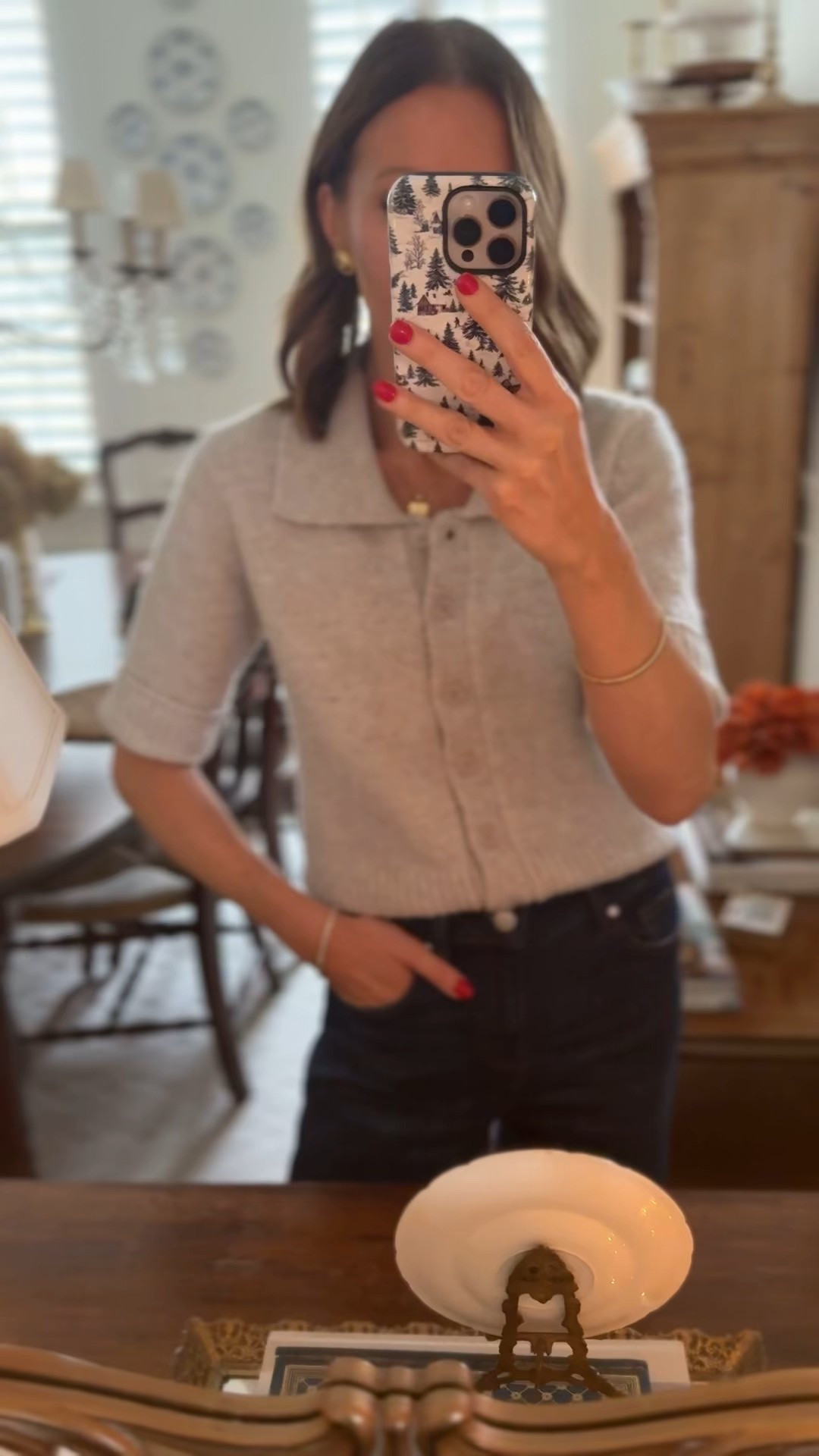 Extra Small in sweater 