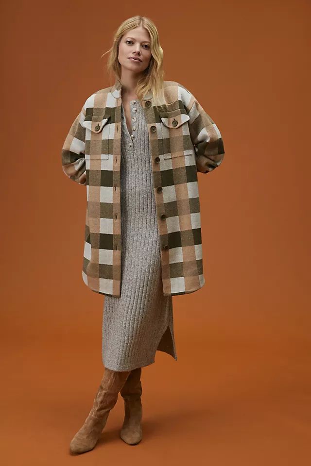 Wool Sweater Coat | Anthropologie (US)