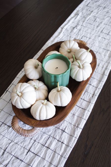 Fall centerpiece idea // pumpkins are real

#LTKSeasonal #LTKHoliday #LTKhome