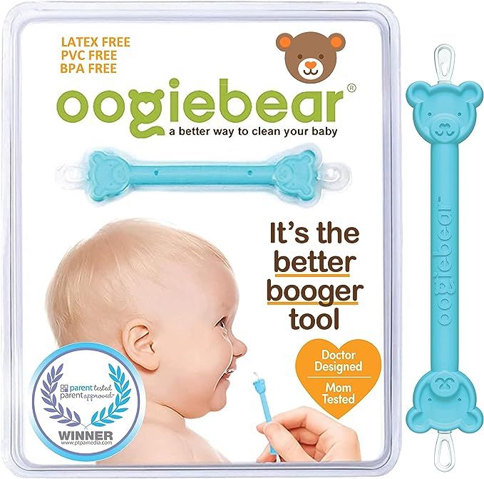 oogiebear - Nose and Ear Gadget. Safe, Easy Nasal Booger and Ear Cleaner for Newborns and Infants... | Amazon (US)