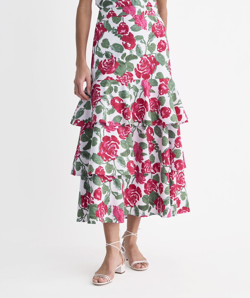 Kentucky Derby Tanya Tiered Skirt | vineyard vines