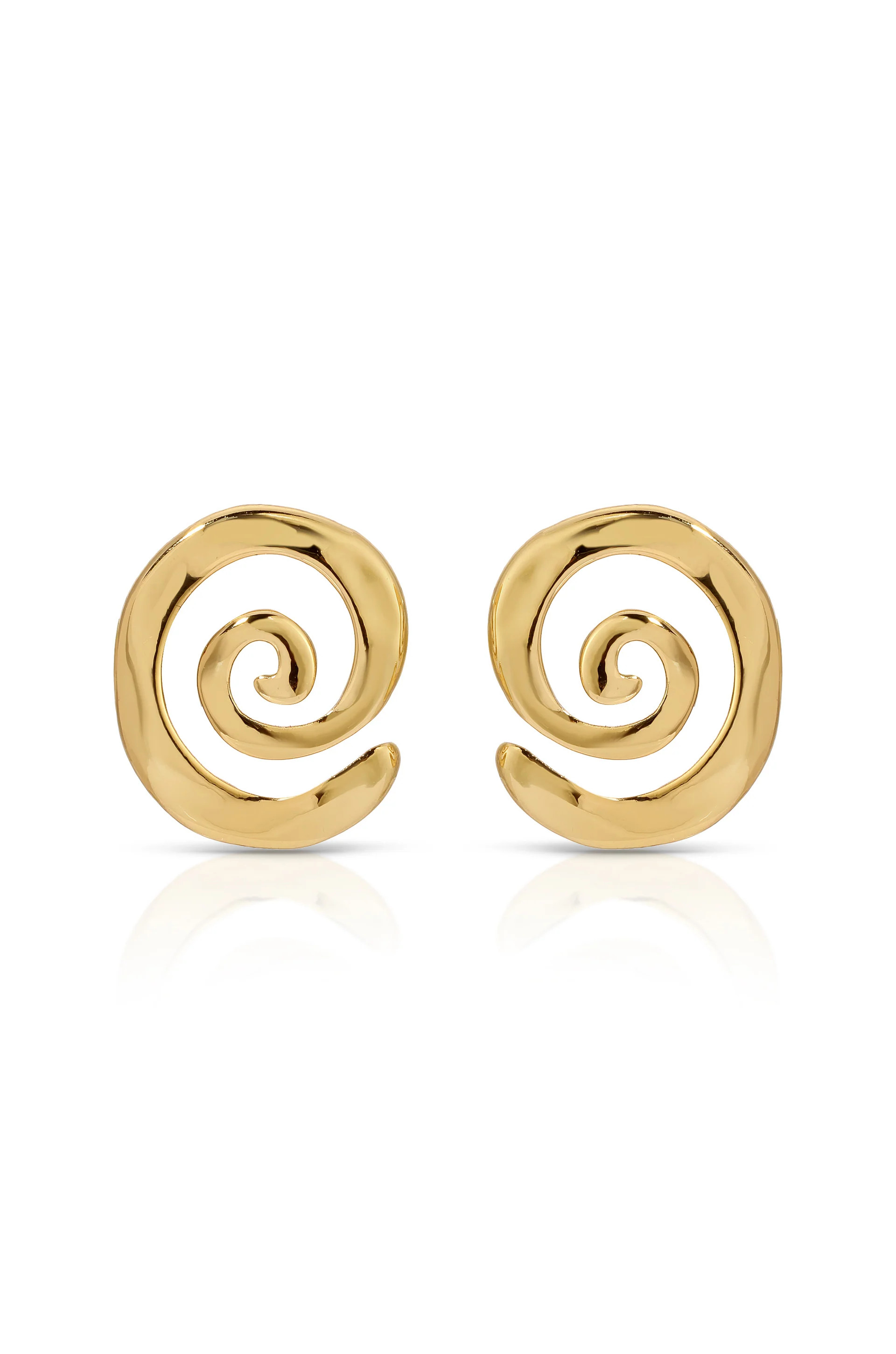 Aura Swirl Studs | Ettika