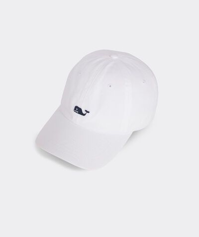 Whale Logo Leather Strap Baseball Hat | vineyard vines