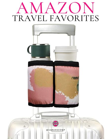 Everyone travels differently, so why shouldn't your suitcase be able to adapt? The Amazon Drink Holder connects to any suitcase and helps you take your favorite beverages with you wherever you go. #AmazonDrinkHolder #TravelEssentials #AdventureReady #LifeonTheGo #HydrateOnTheMove #TravelStyle #VacayMode #ConvenienceAndComfort #TravellersDelight #TravelSmartSaveMore

#LTKtravel #LTKunder50 #LTKitbag