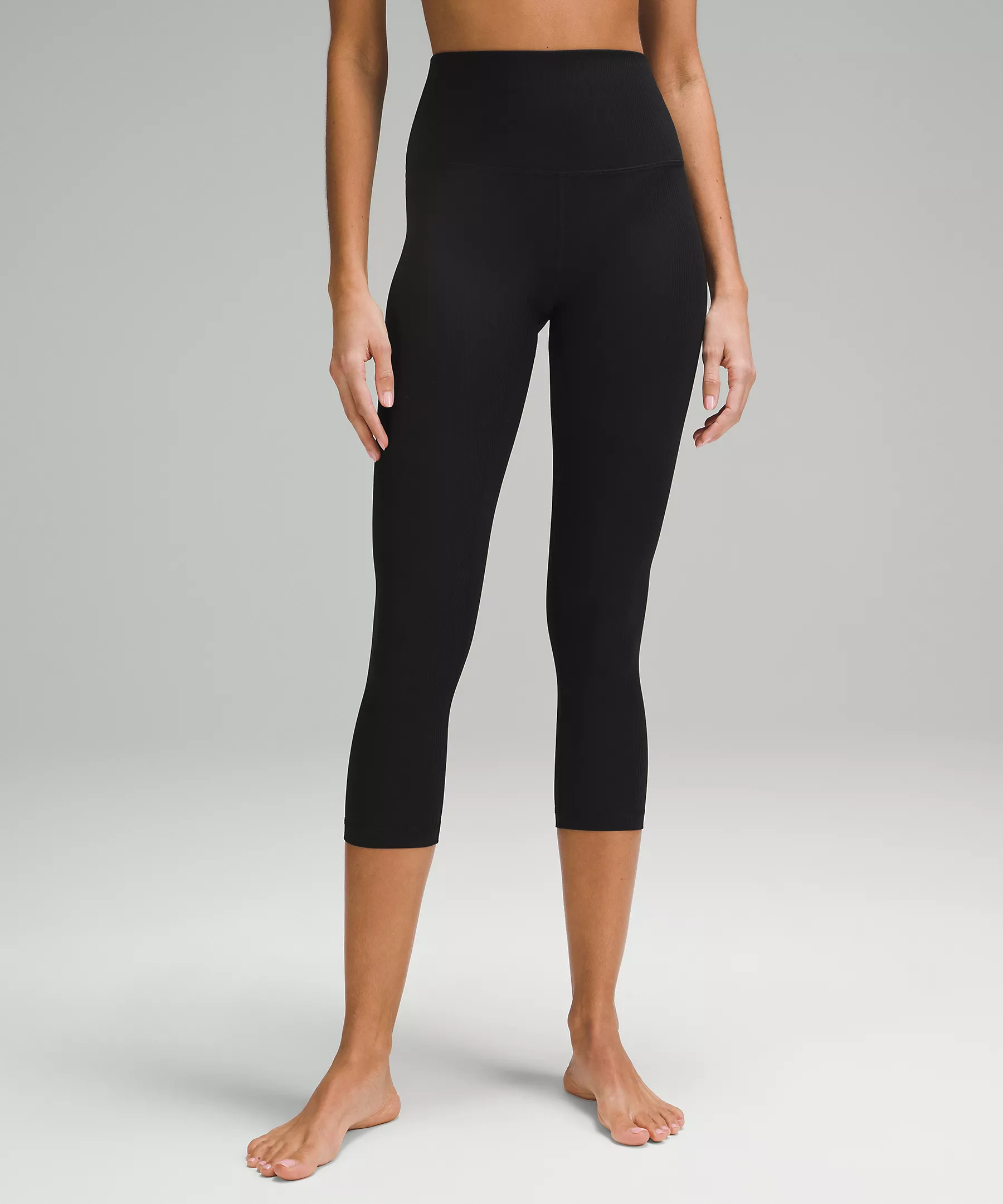 lululemon Align™ High-Rise Ribbed Crop 23" | Lululemon (US)