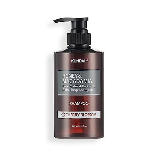 Kundal Honey & Macadamia, Shampoo, Cherry Blossom, 16.90 fl oz (500 ml) | Amazon (US)