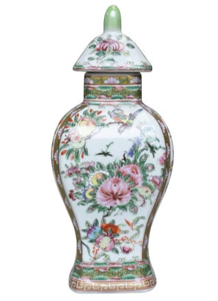 ROSE MEDALLION JAR | The Enchanted Home