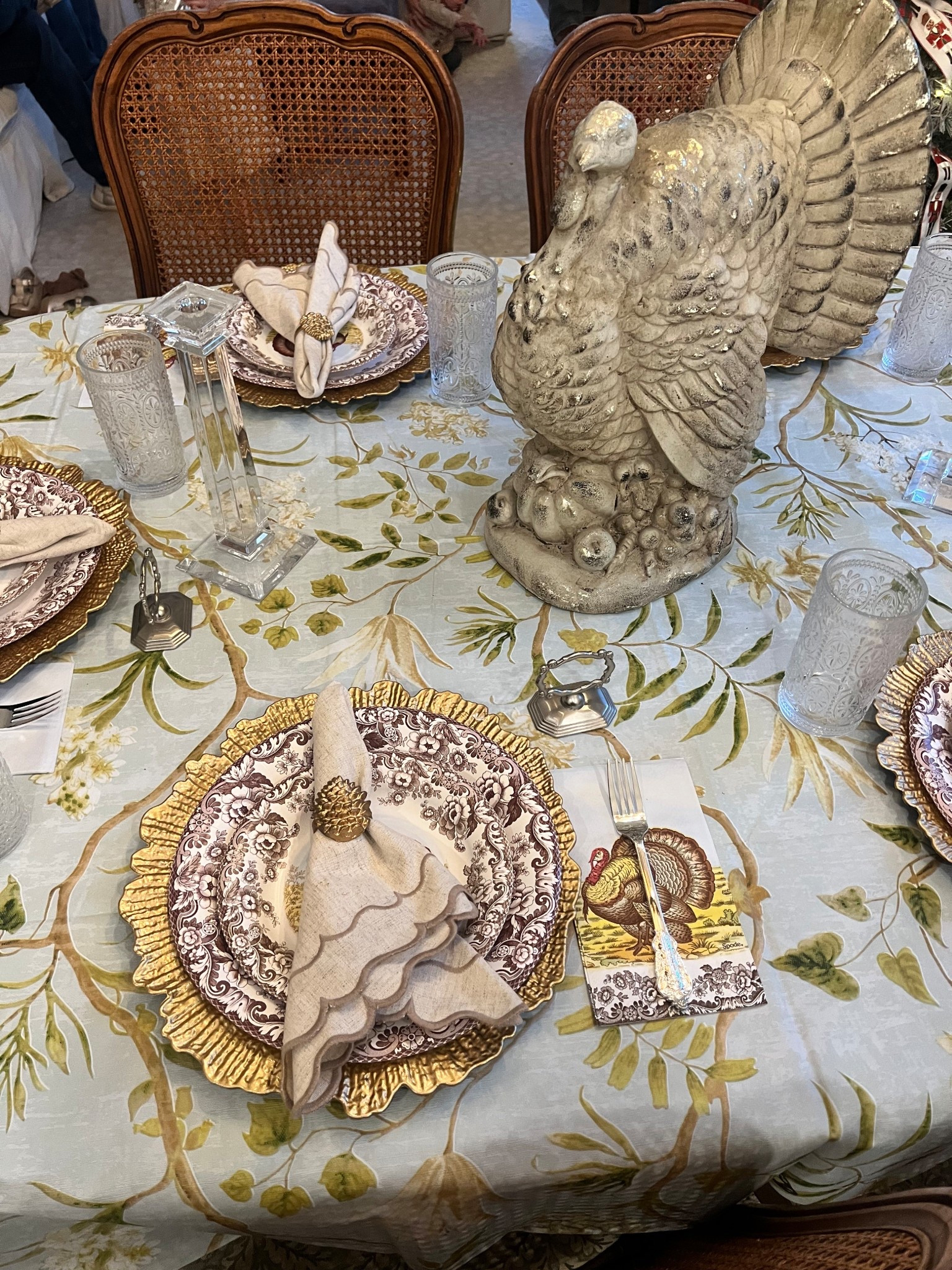 Thanksgiving tablescape ideas or Christmas tablescape. Hosting fun 

#LTKSeasonal #LTKFindsUnder100 #LTKHome